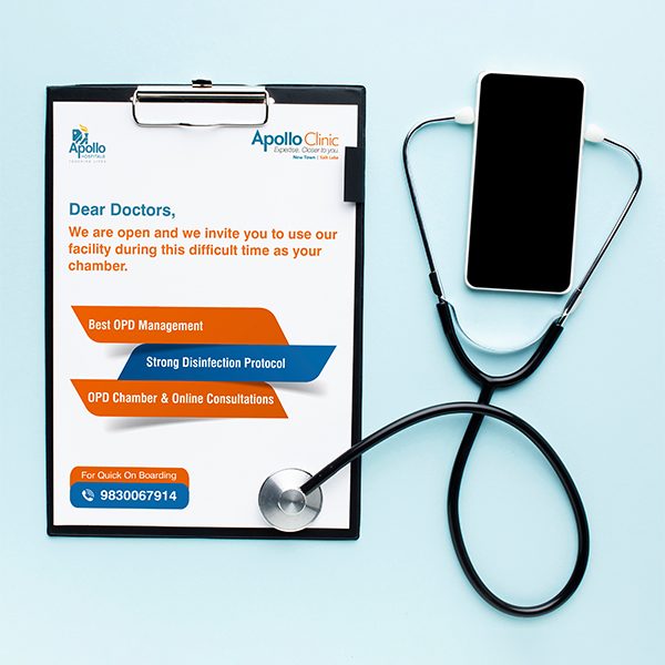 Apollo Clinic Covid-19 social campaign preview