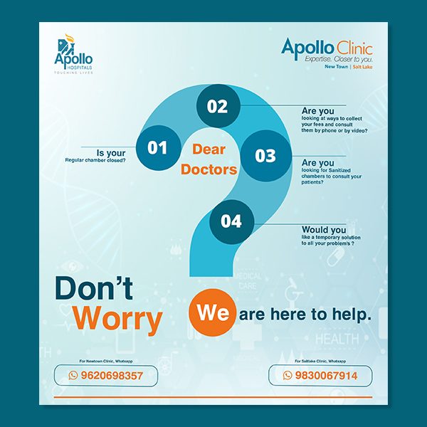 Apollo Clinic emergency dental social creative