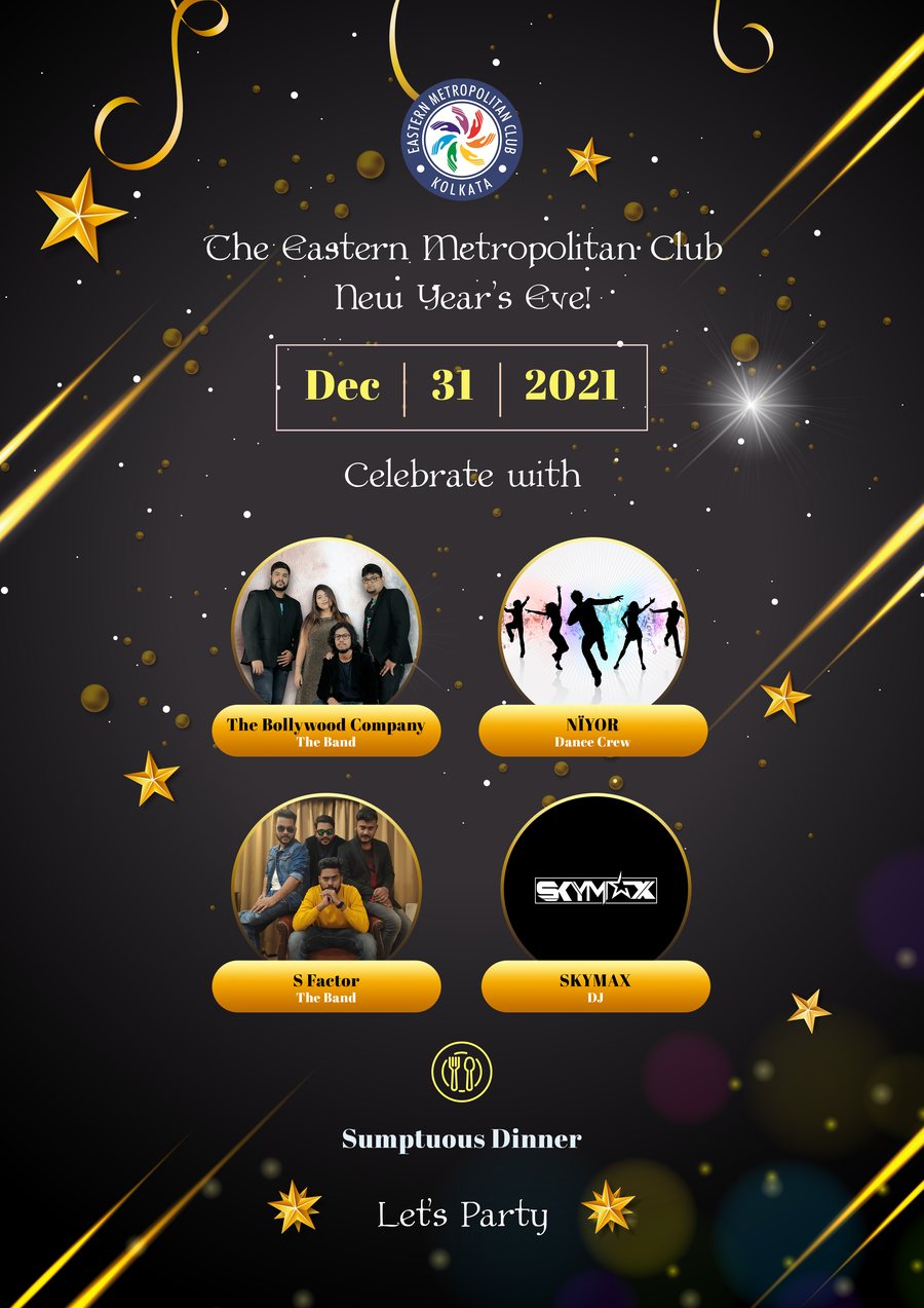 New year's eve poster