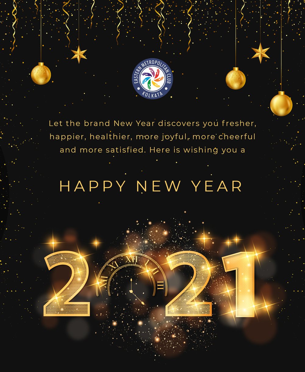 New year 2021 greeting