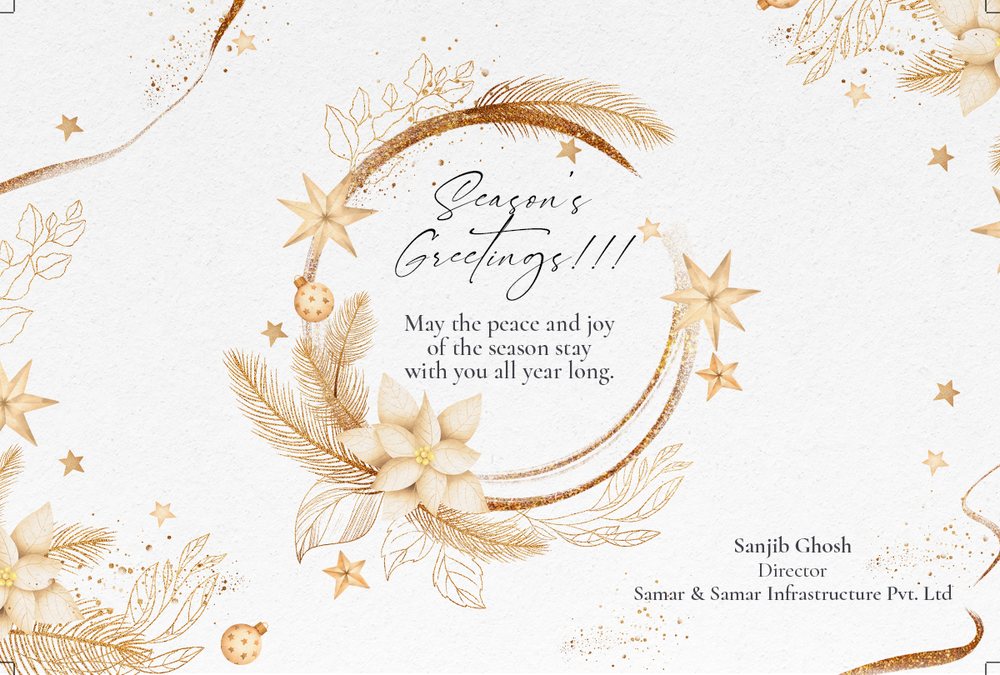 Season's greetings card