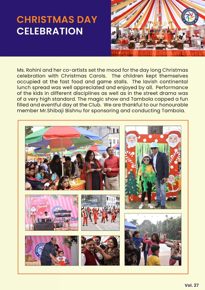 Newsletter Christmas page