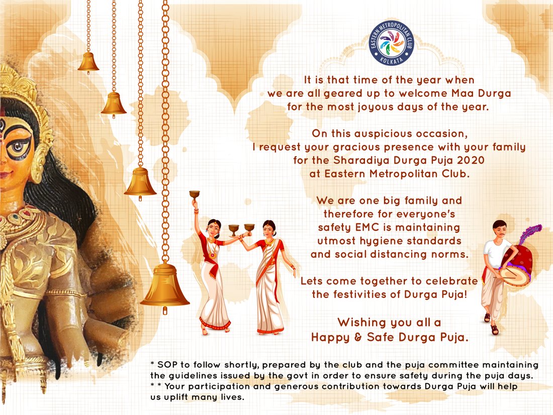 Secretary's Durga Puja message