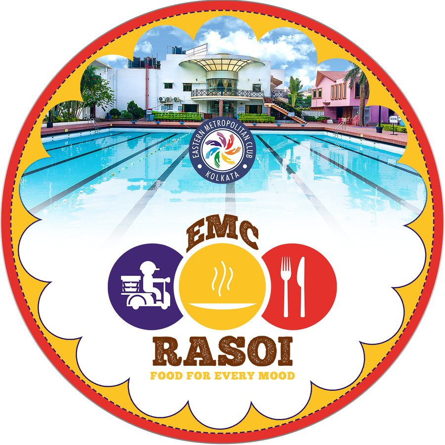 Rasoi round packaging sticker