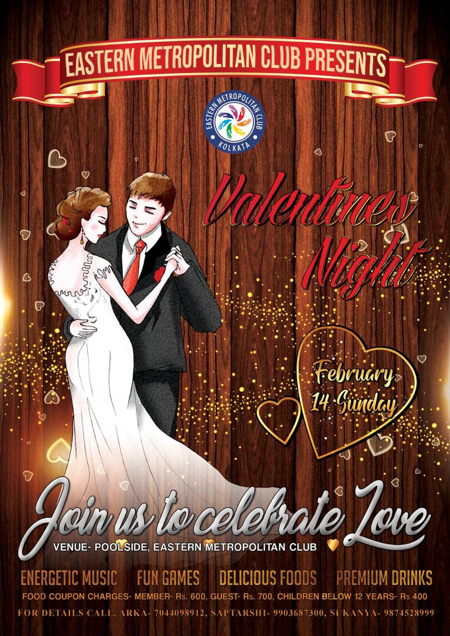Valentine's night poster