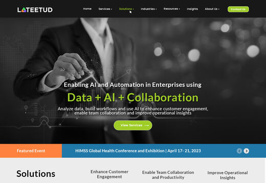 Homepage final version
