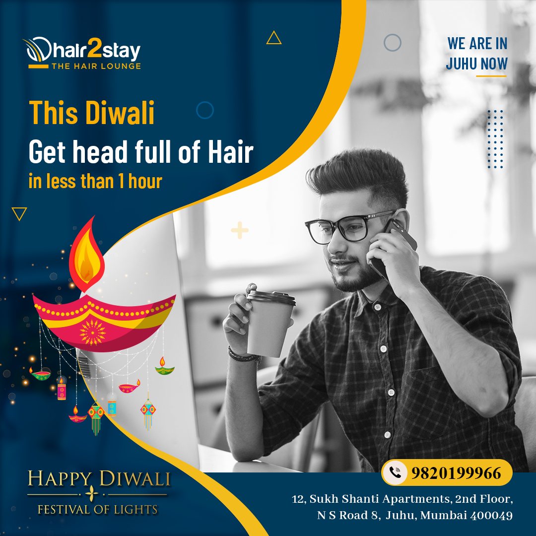 Diwali get head full of hair post