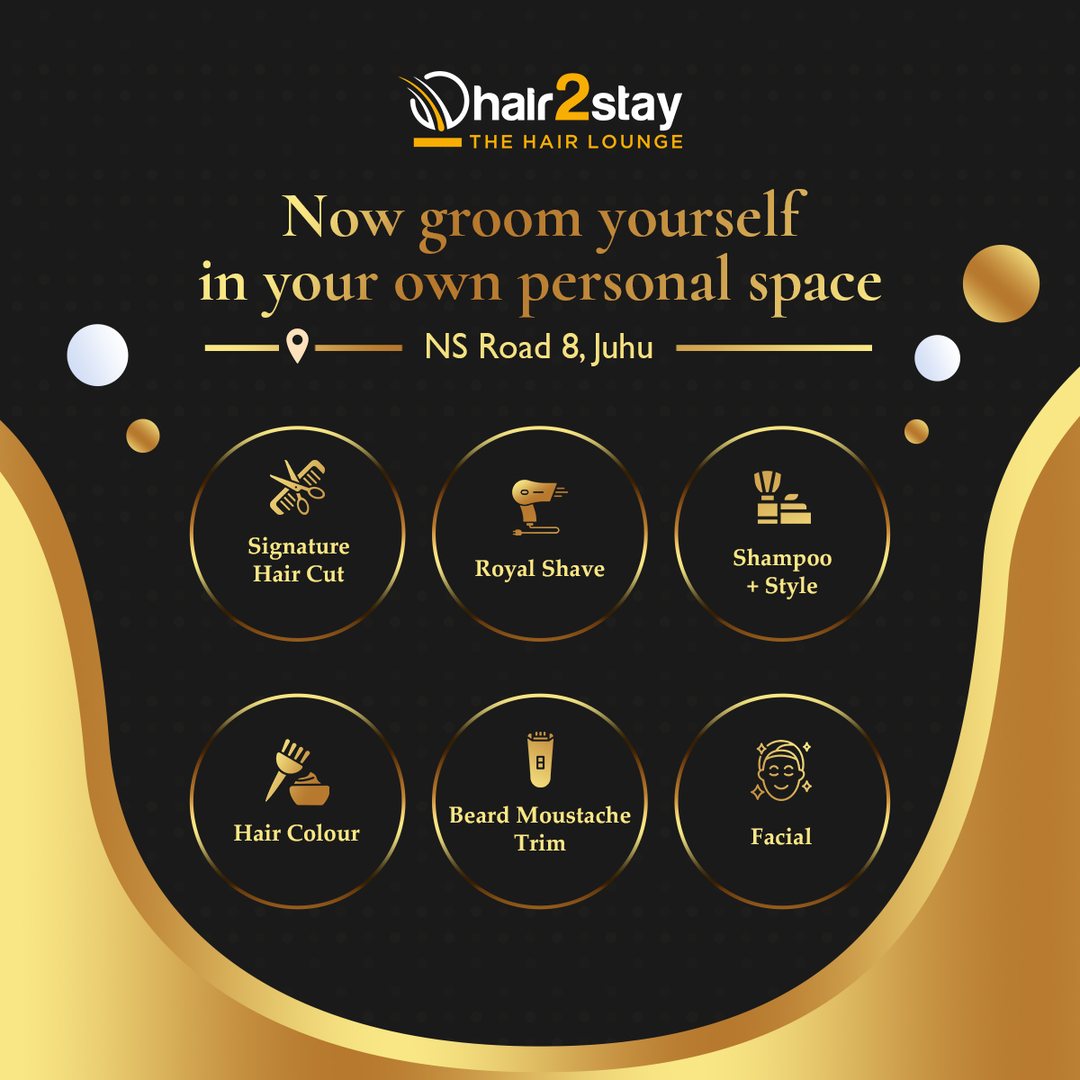 Groom yourself post, gold luxe version