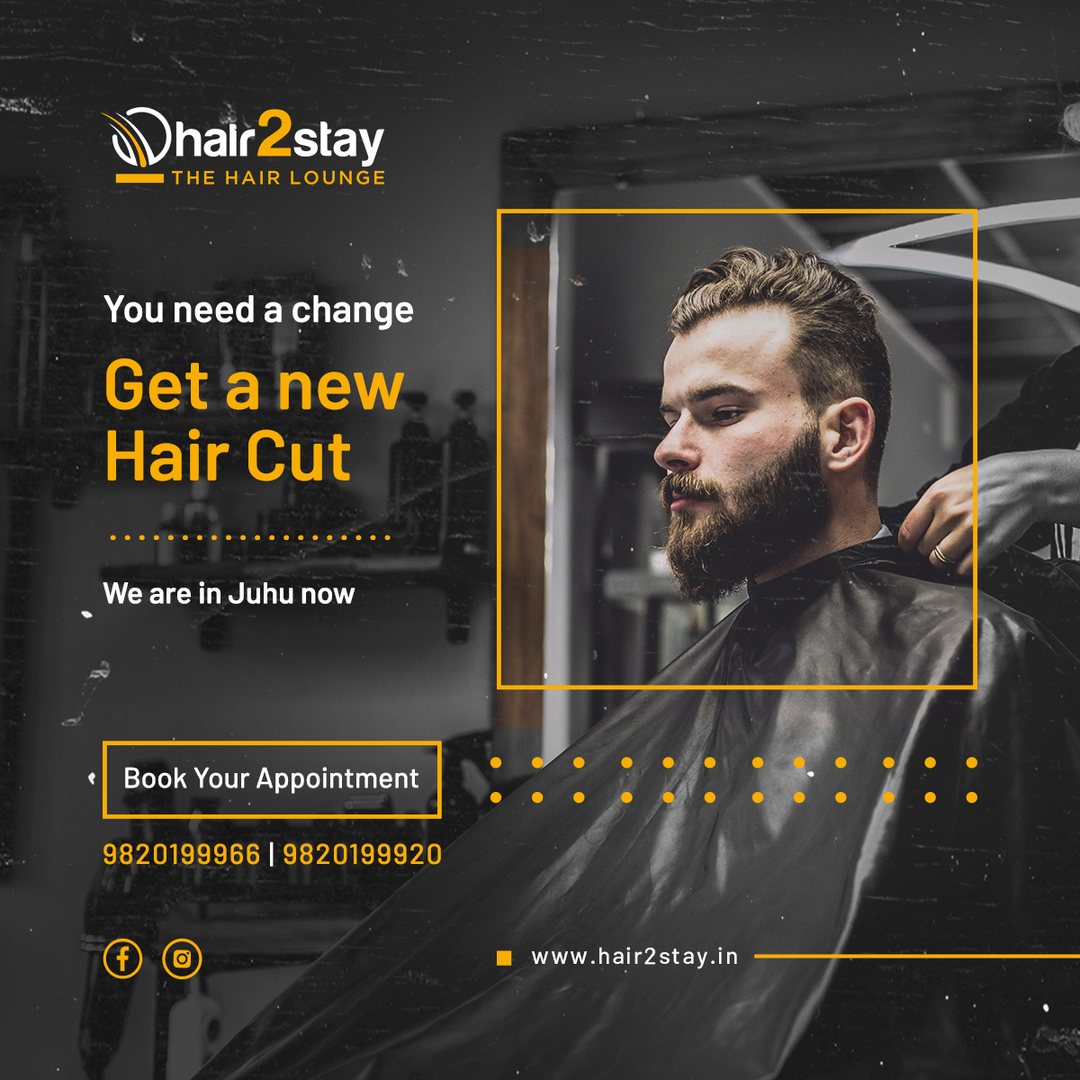 Get a new haircut dark post
