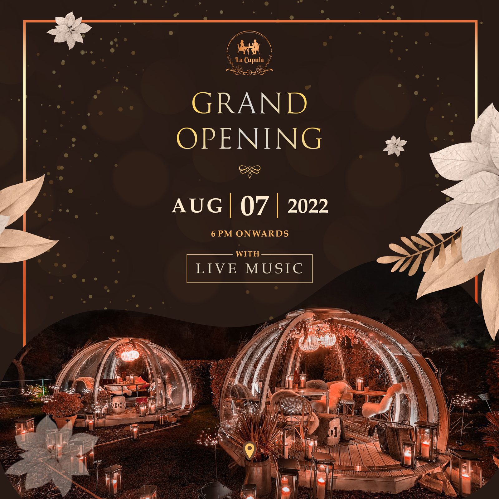 La Cupula celebration brand preview