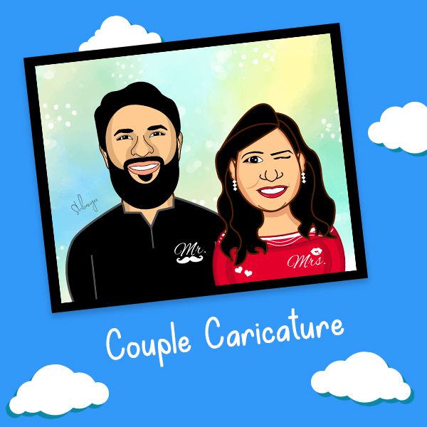 Couple Caricature