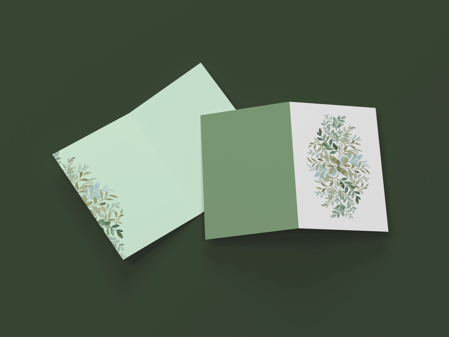 Set 03 — bi-fold blank card