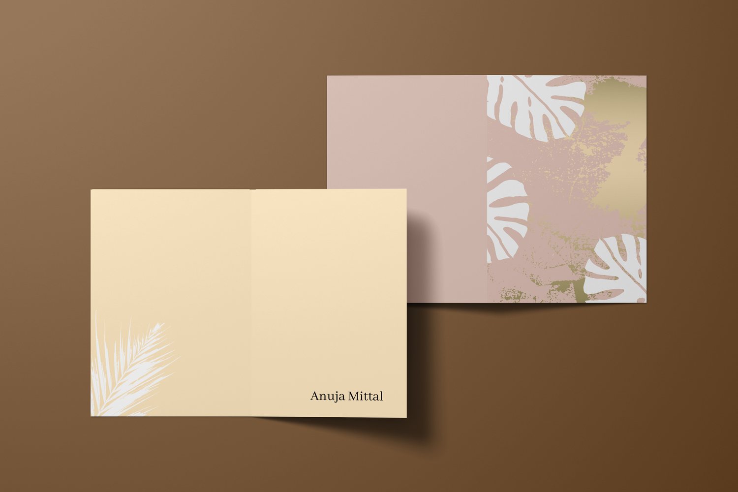 Set 06 — bi-fold blank card