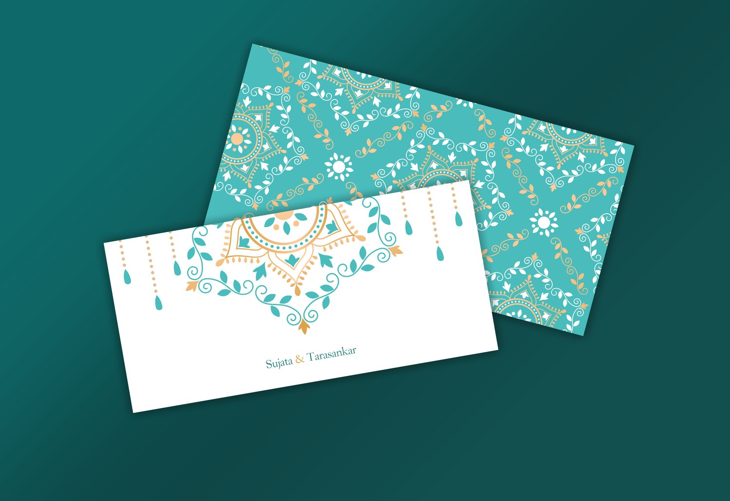 Set 07 — money envelope, floral