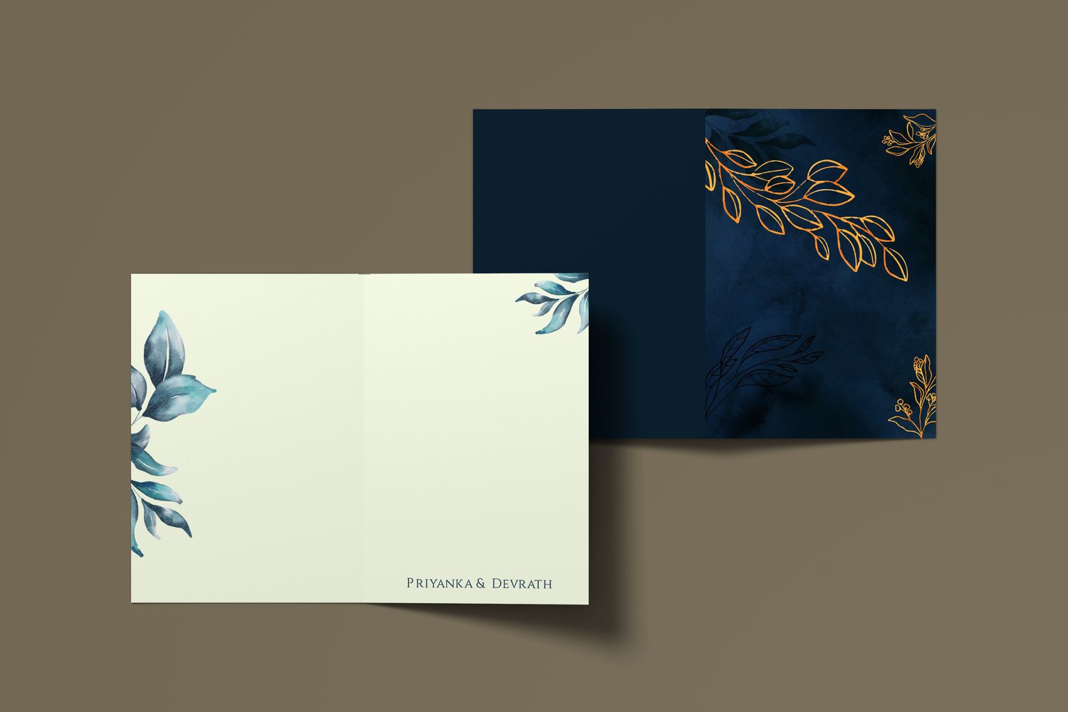 Set 08 — bi-fold blank card