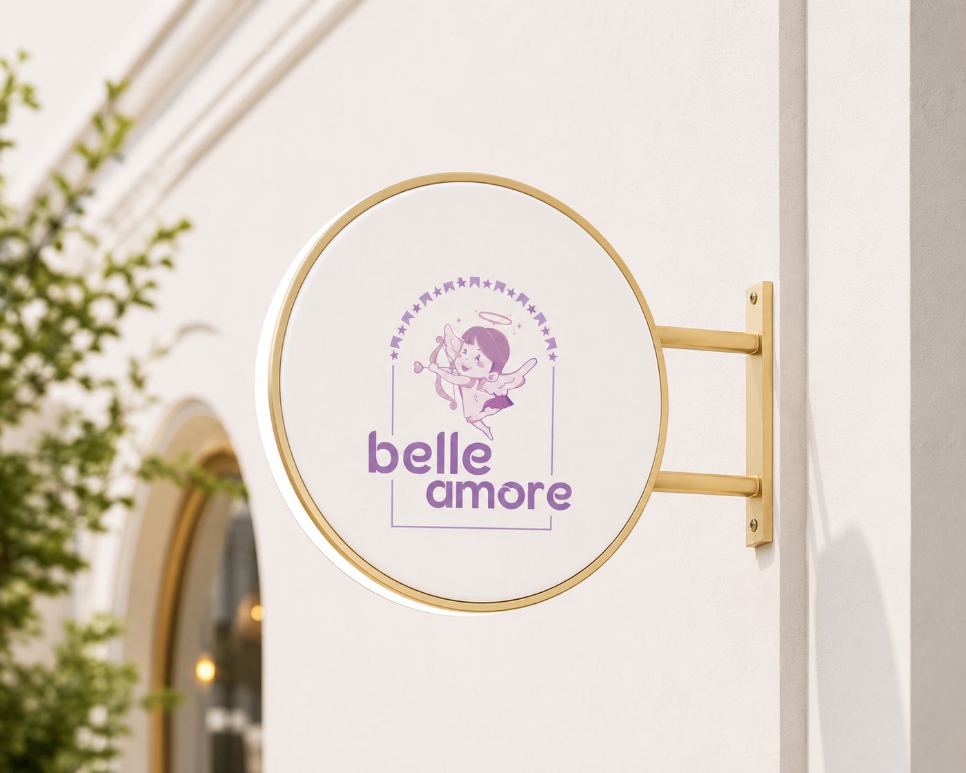 Belle Amore — Cafe Sign