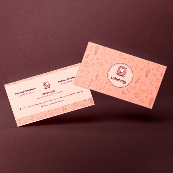 Business Card with Doodles