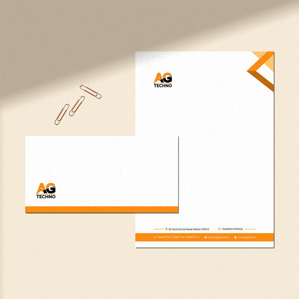 AG Techno — letterhead