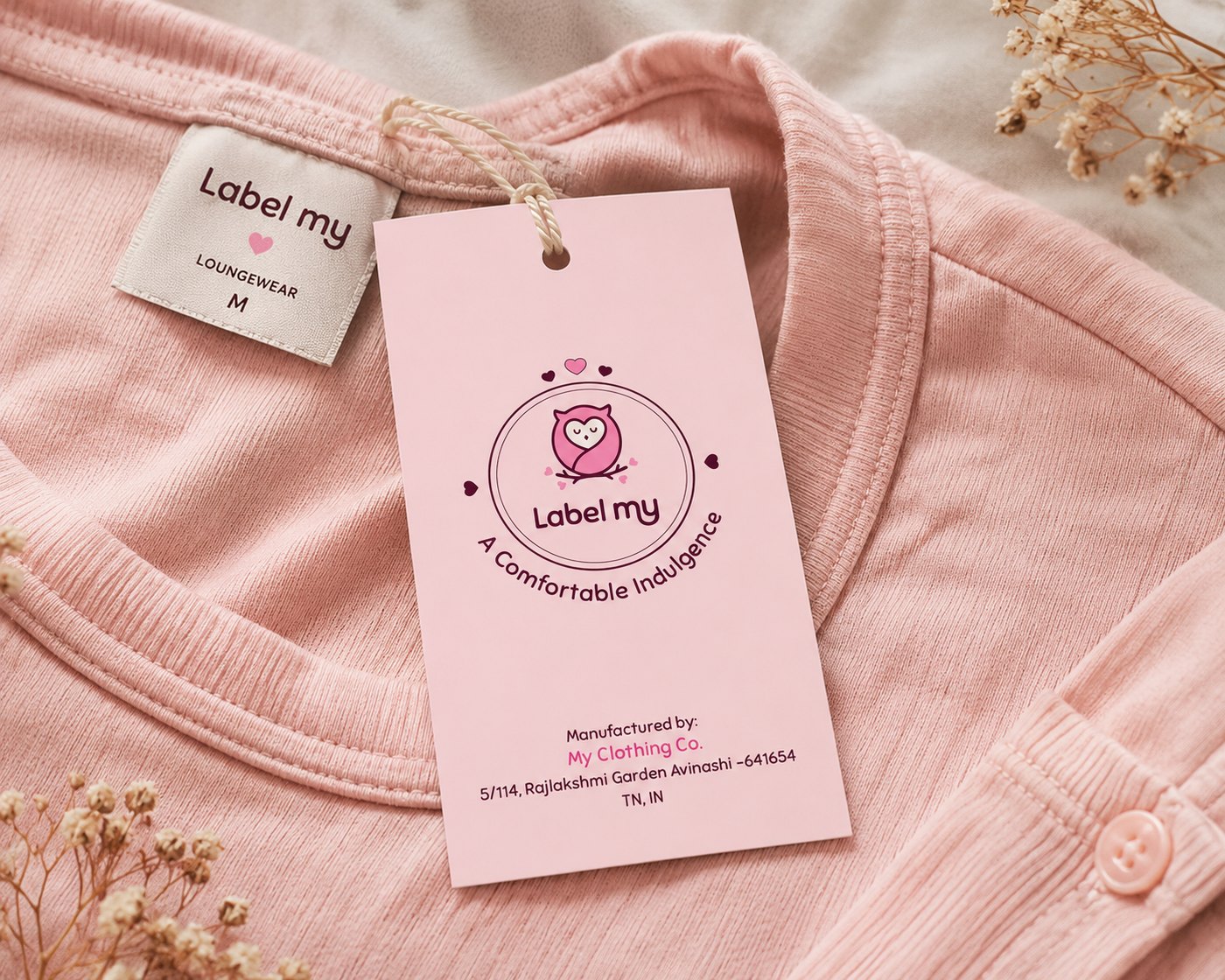 Label my — fabric tag