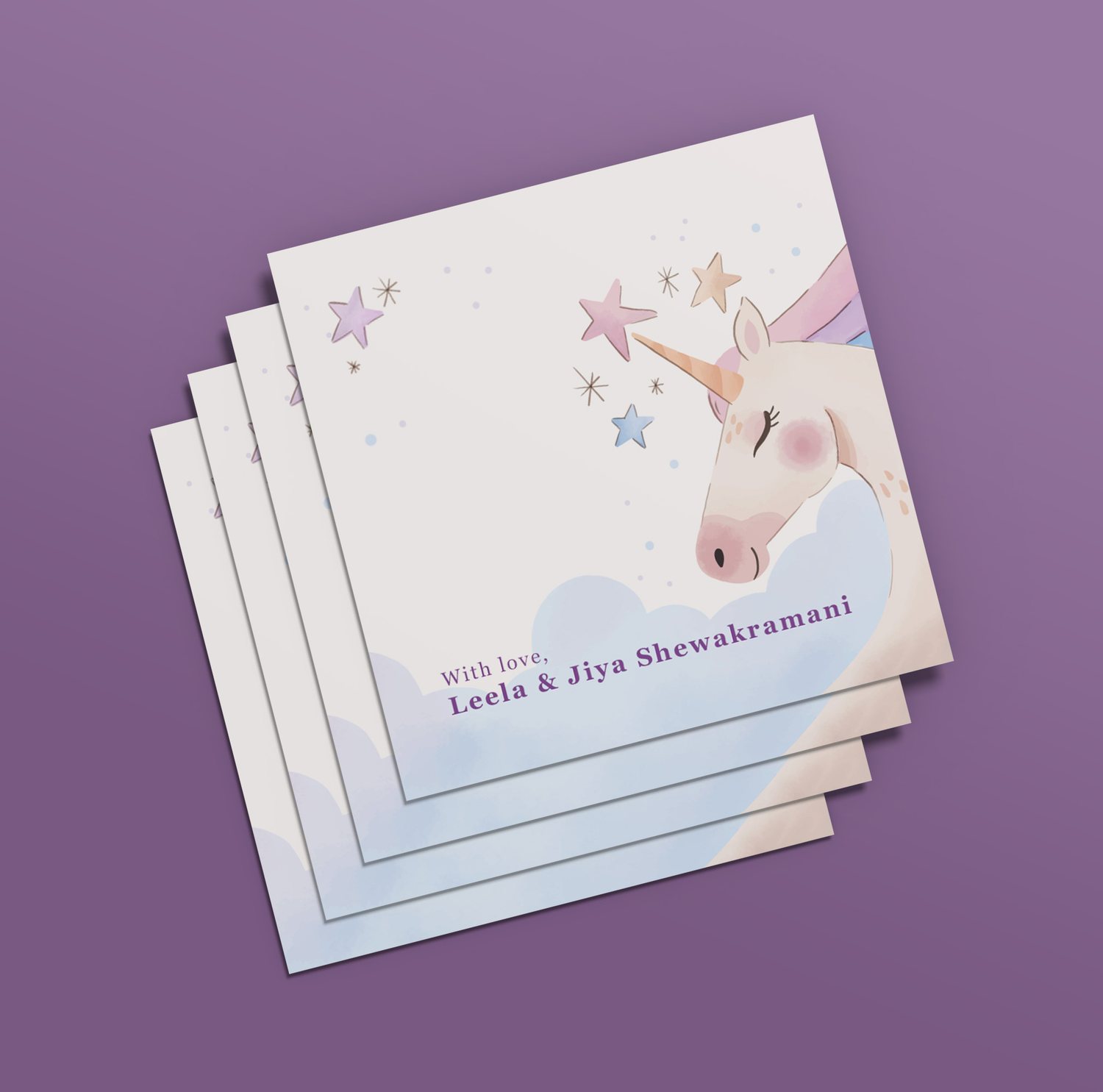 Unicorn Note Cards